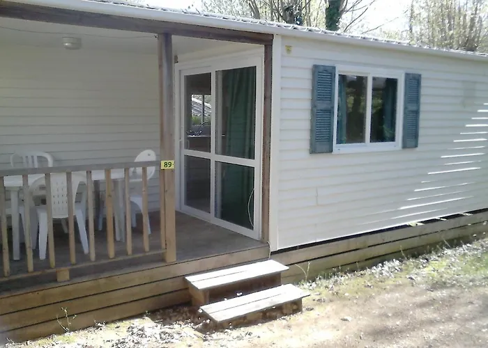Mobile home au camping les Tilleuls du Caminel Sarlat